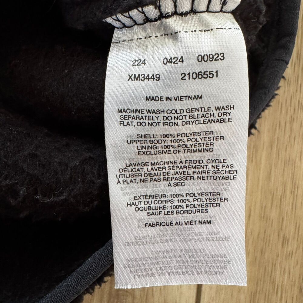 Columbia S Big Timber Peak Half Snap Cozy Cabincore Sherpa Fleece Black Red Blue - Picture 10 of 14
